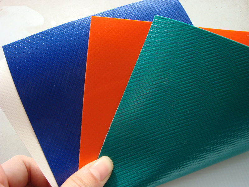 القماش المشمع PVC.